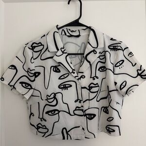 Women's Streetwear Athleisure Graphics Cropped Shirts